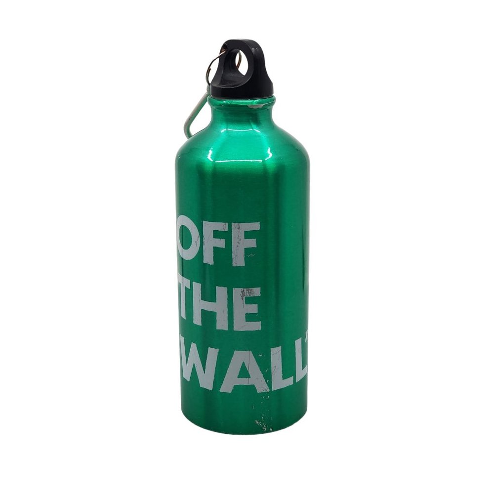 Van's "Off The Wall" Green Aluminum Water Bottle